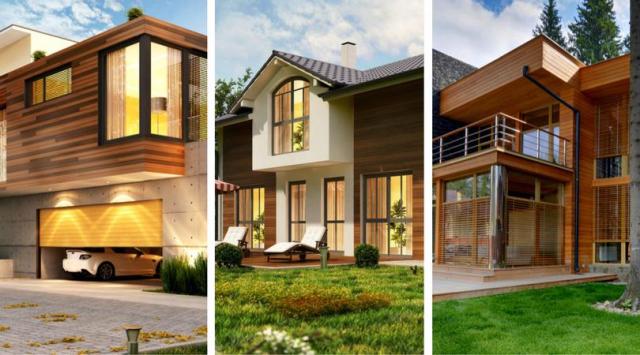 Trendy: Projekty domów z drewnianą elewacją. Robią wrażenie!