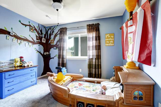 aranżacje pokoju dziecka, kolory ścian do pokoju dziecka, pokój dla dziewczynki, dla chłopca, pokój dziecka 